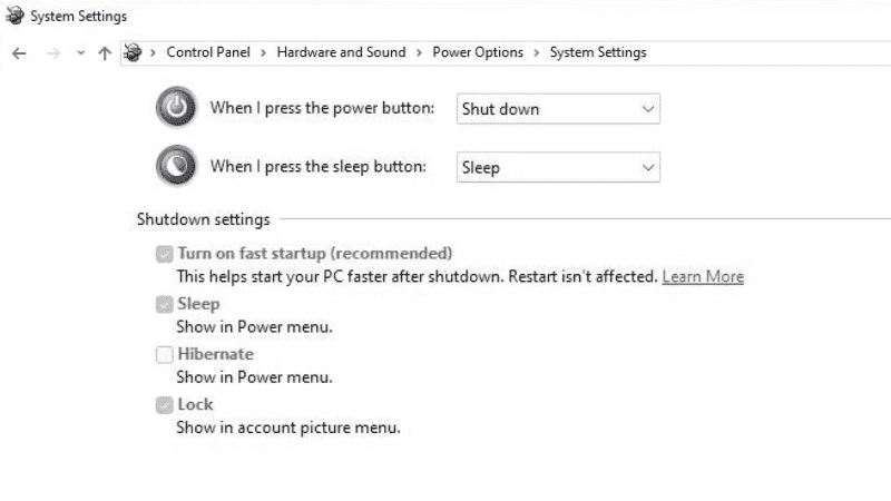 Disable-fast-startup-settings